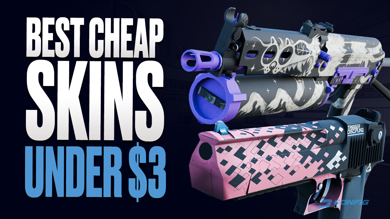 Best Cheap CS2 Skins Under $3 (€3)
